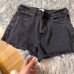 A&F jean shorts